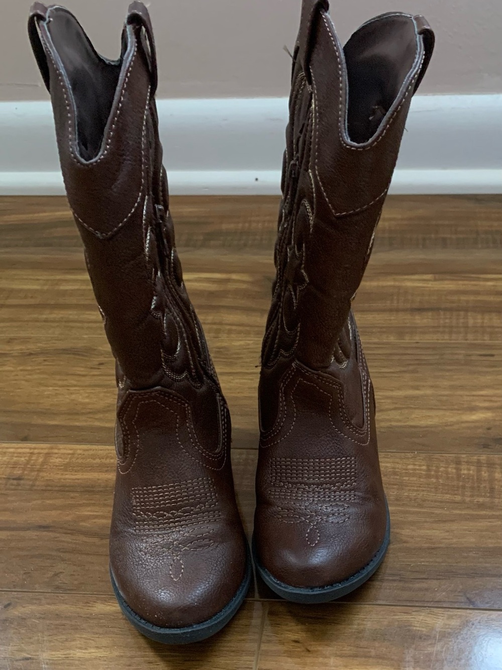 Girls Western Cowboy Boots Size 13